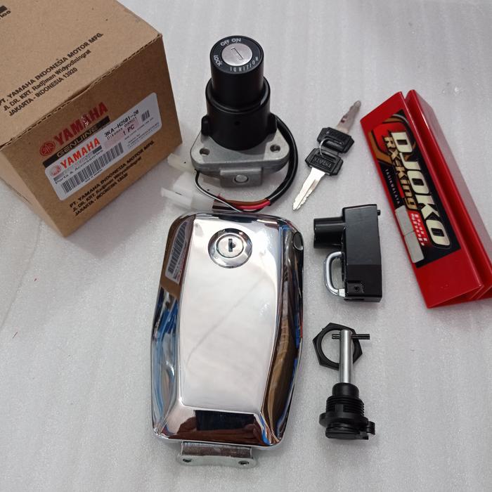 Kunci kontak set rx king muda new original Yamaha Genuine Parts